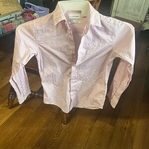 Girls size 10 Calvin Klein button up